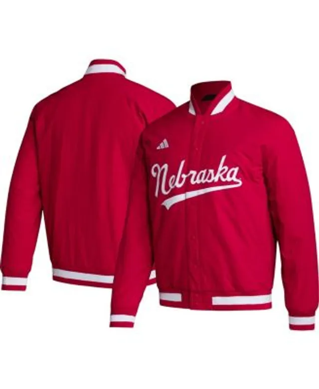 Men's Adidas Red Louisville Cardinals Baseball Coaches Full-Snap Jacket Size: Medium