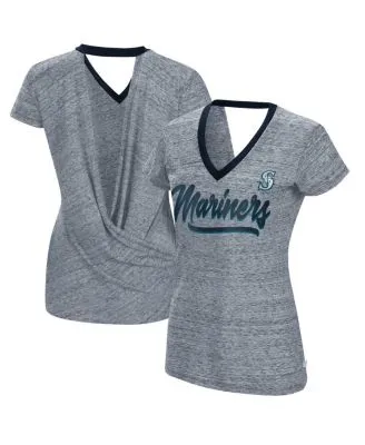 Women's Seattle Mariners Fanatics Branded Navy Mound T-Shirt