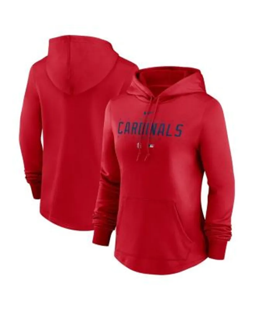 Men's Nike Red St. Louis Cardinals Therma Pullover Hoodie