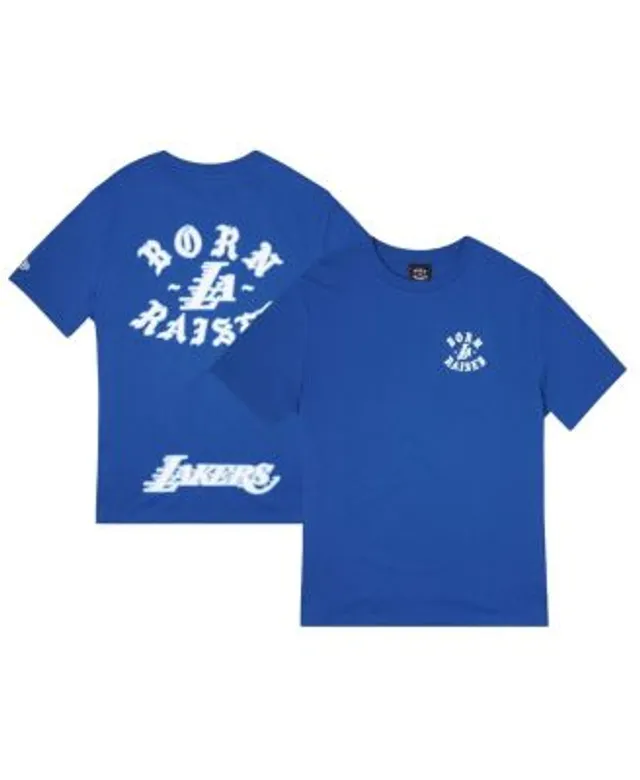 Los Angeles Dodgers New Era Born x Raised Heavy Tie-Dye Long Sleeve T-Shirt  - Royal