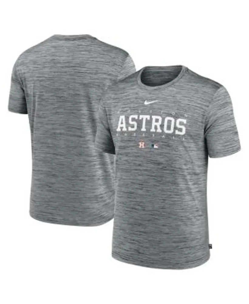 Houston Astros Nike Authentic Collection Logo Performance Long Sleeve T- Shirt - Navy