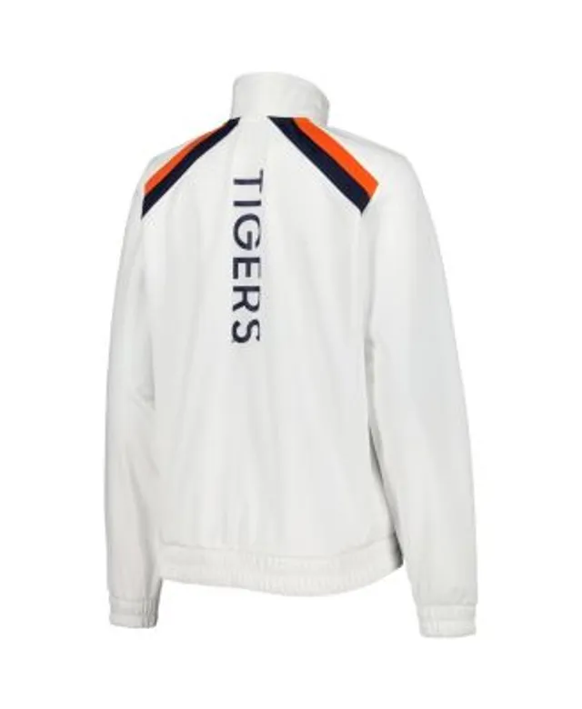 Women's G-III 4Her by Carl Banks White Detroit Tigers Pre-Game Full-Zip Track Jacket