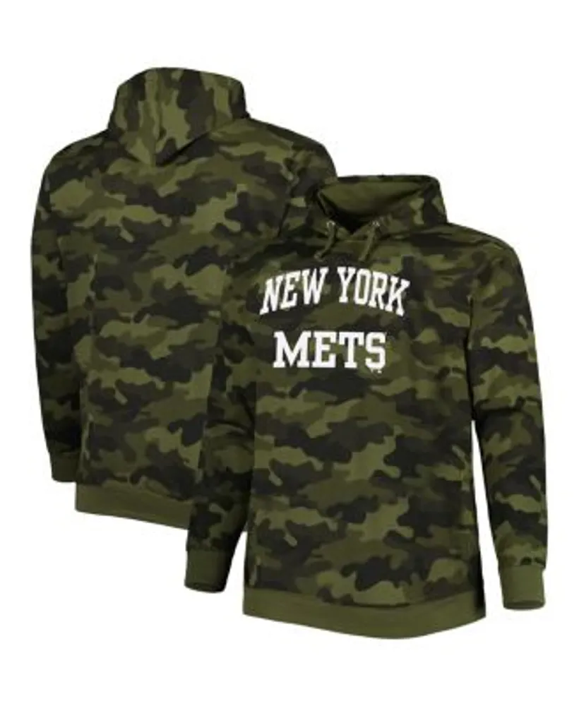 Profile Men's Camo New York Mets Allover Print Big and Tall