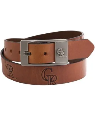 Dallas Cowboys Brandish Leather Belt - Brown