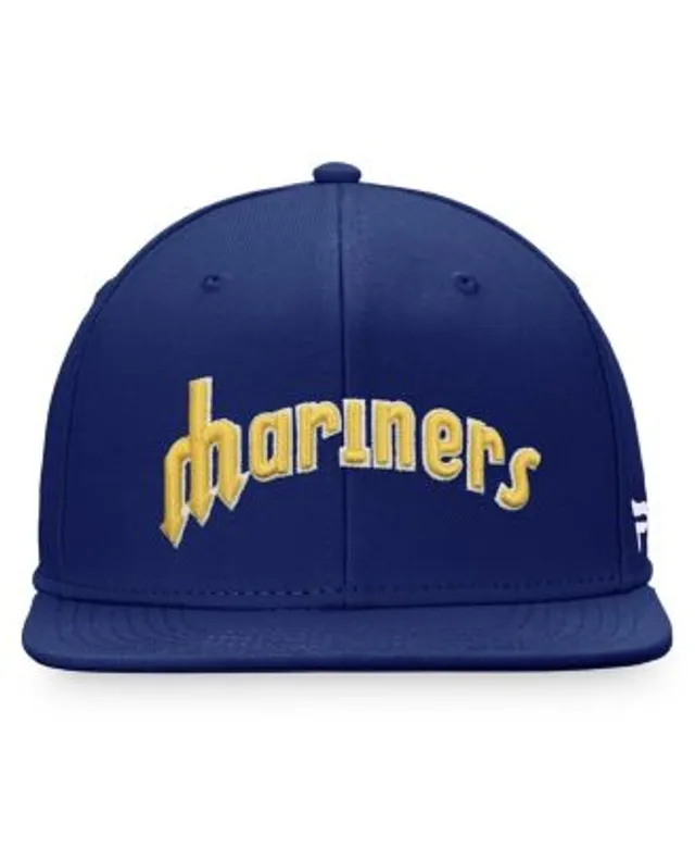 Seattle Mariners Fanatics Branded Two-Tone Patch Snapback Hat