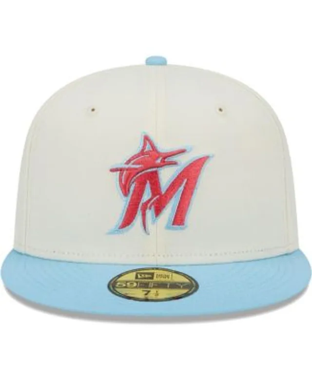 Men's New Era Light Blue/Red Detroit Tigers Spring Basic Two-Tone 9FIFTY Snapback Hat