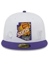 Men's New Era Purple Phoenix Suns Official Team Color 59FIFTY