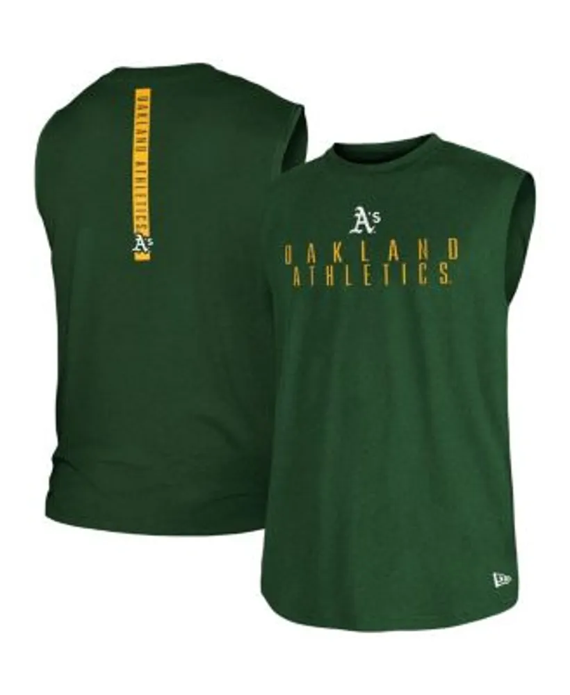 New Era Oakland athletics t-shirt in green