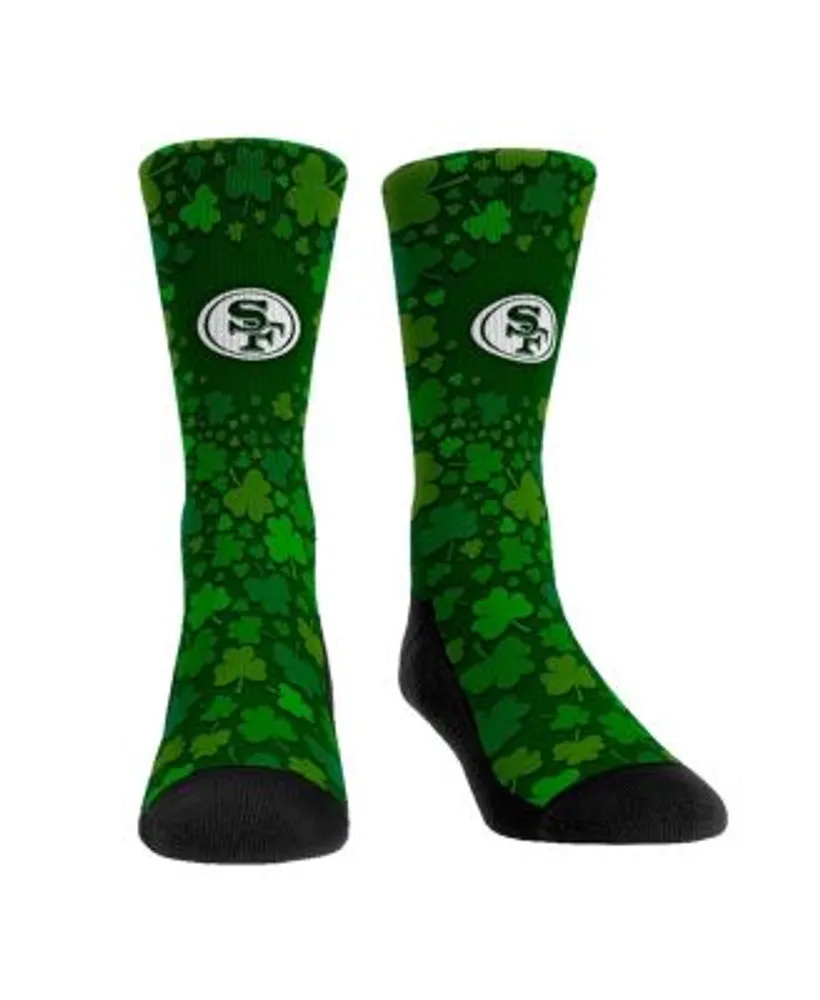 Rock 'Em Men's and Women's Socks San Francisco 49ers St. Patty's Day  Shamrock Crew