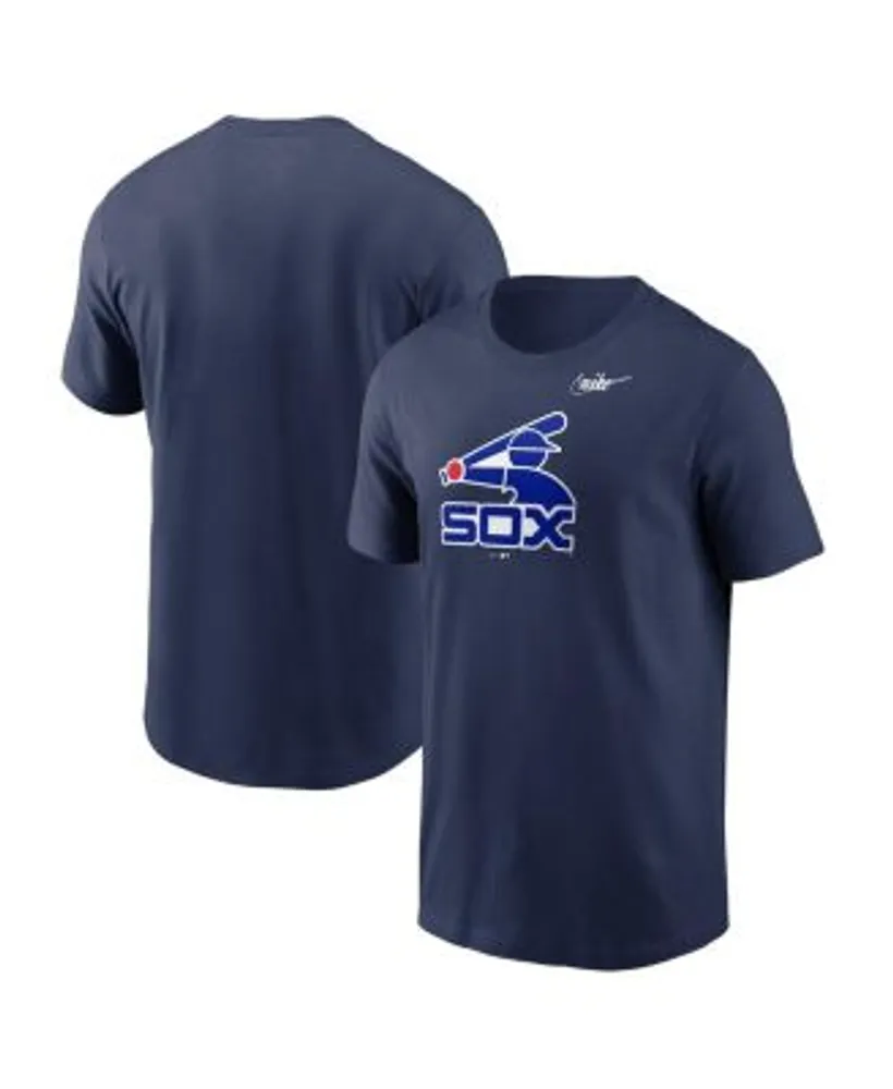 Nike Men's Navy Chicago White Sox Cooperstown Collection Logo T