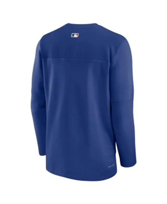 Lids Chicago Cubs Nike Authentic Collection Game Performance Pullover  Sweatshirt - Gray/Royal