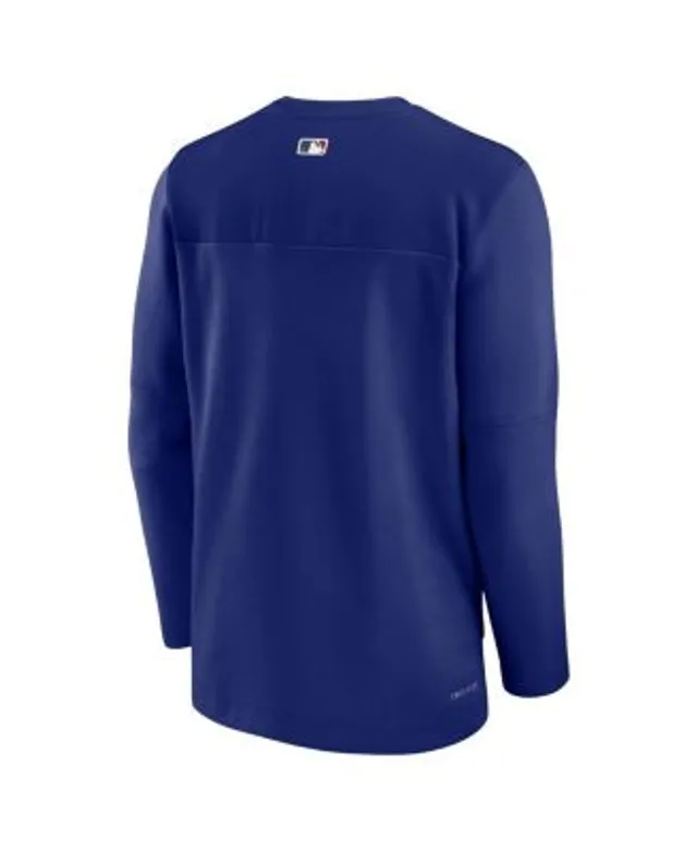 Men's Nike Royal Texas Rangers Velocity 3/4-Sleeve Raglan T-Shirt