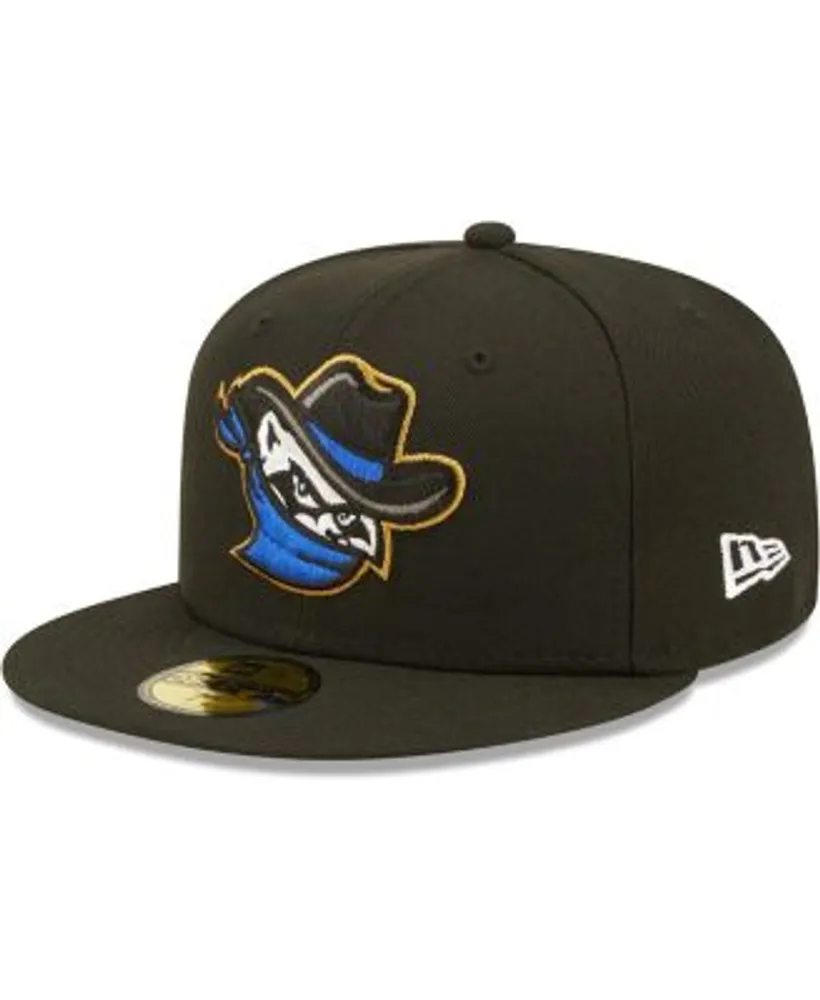 Men's New Era Black Quad Cities River Bandits Authentic Collection Team  Home 59FIFTY Fitted Hat