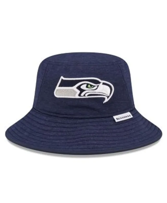 Seattle Seahawks New Era Trapper Knit Hat - College Navy