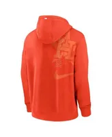 Men's Nike Orange San Francisco Giants Statement Ball Game Fleece Pullover Sweatshirt Size: Small