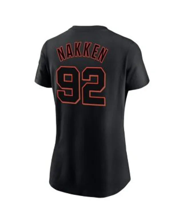 Profile Women's Black San Francisco Giants Plus Wordmark V-Neck T-shirt