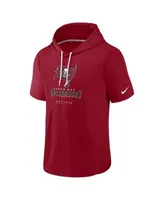 Tampa Bay Buccaneers Nike Fashion Color Block Pullover Hoodie - Red