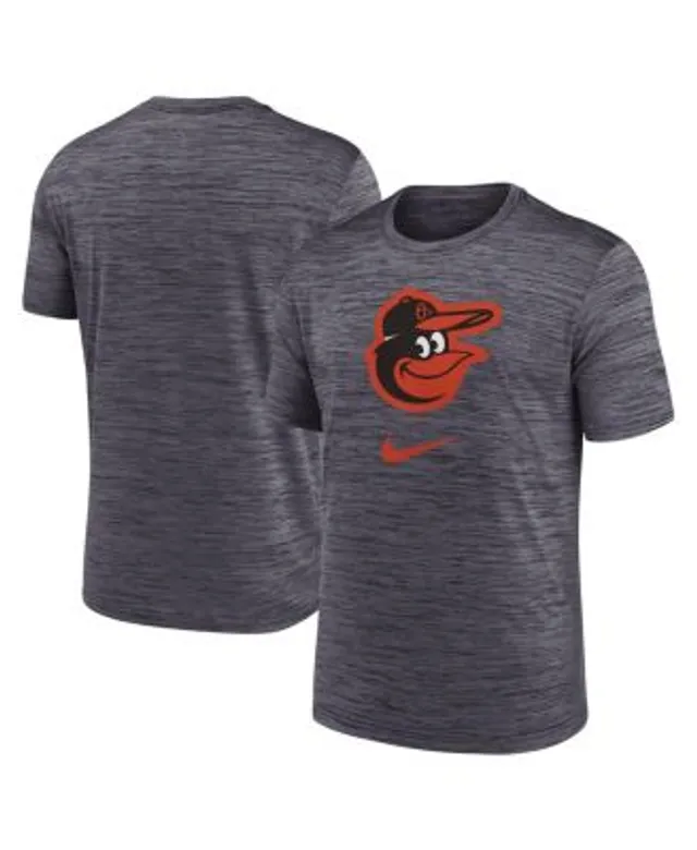 Nike Men's Black Cincinnati Reds Logo Velocity Performance T-shirt