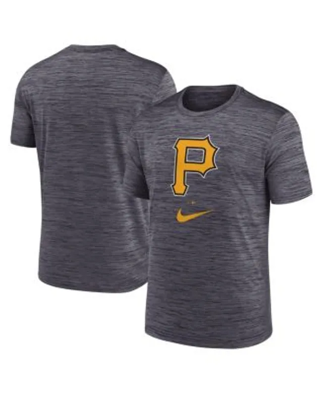 Men's Pittsburgh Pirates Nike Black Camo Logo Team T-Shirt