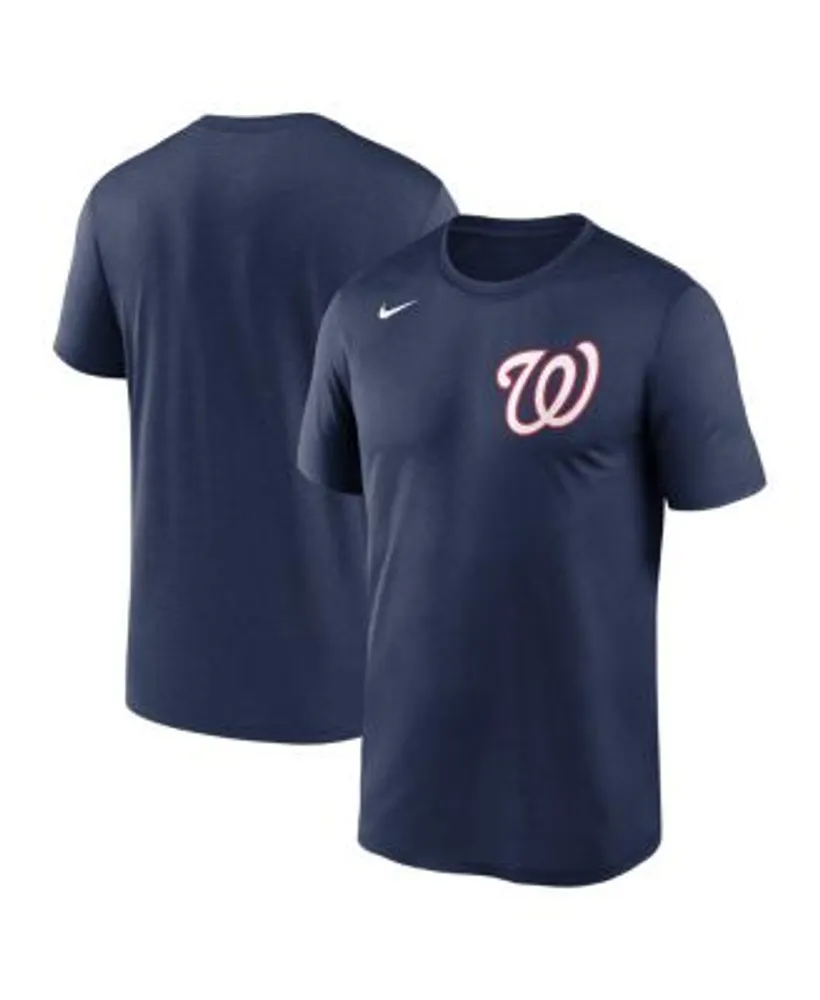 Nike Men's Navy Washington Nationals New Legend Wordmark T-shirt
