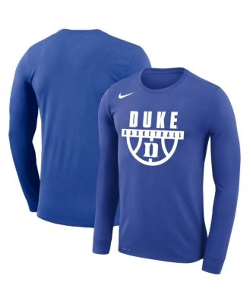 Men's Nike Black Duke Blue Devils Basketball Drop Legend Performance T-Shirt