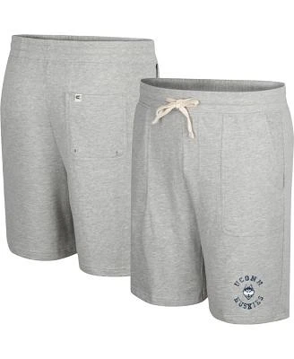 Men's Heather Gray UConn Huskies Love To Hear This Terry Shorts