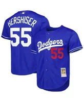 Mike Piazza Los Angeles Dodgers Mitchell & Ness Youth Cooperstown Collection Mesh Batting Practice Jersey - Royal