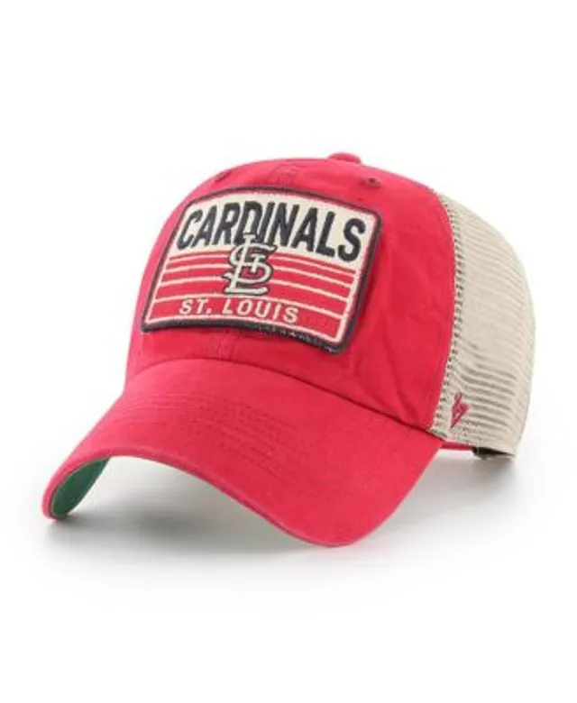 47 St. Louis Cardinals Red Backhaul Foam Trucker Snapback Hat