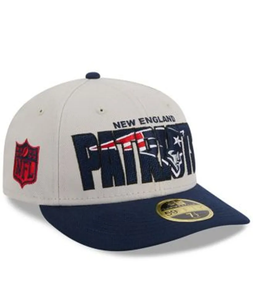 Men's New Era Navy New England Patriots 2023 NFL Draft 59FIFTY Fitted Hat