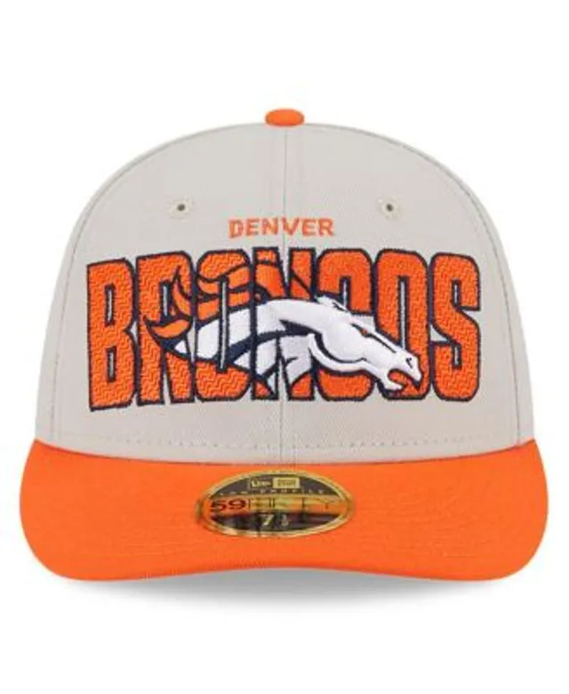 Men's New Era Black Denver Broncos 2023 NFL Crucial Catch 59FIFTY Fitted Hat