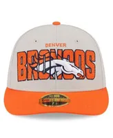 Men's New Era Black Denver Broncos 2023 NFL Crucial Catch Low Profile 59FIFTY Fitted Hat