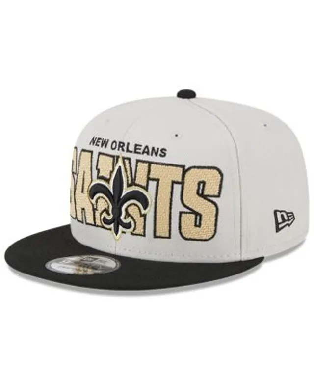 New Orleans Saints New Era Black/Gold 39Thirty Flex-Fit Hat