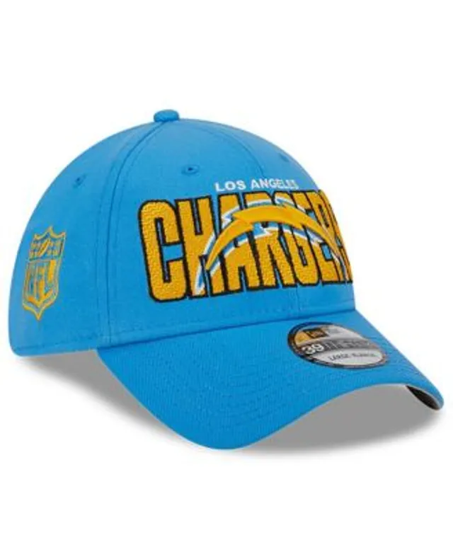 Men's New Era Stone/Powder Blue Los Angeles Chargers 2023 NFL Draft Low Profile 59FIFTY Fitted Hat