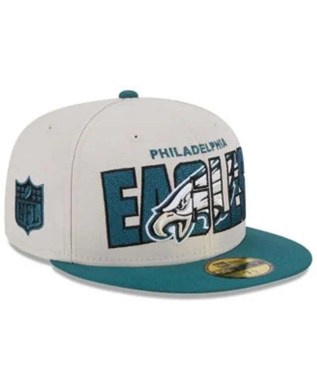 Philadelphia Eagles New Era 2021 NFL Sideline Road 59FIFTY Fitted Hat -  Midnight Green/Black