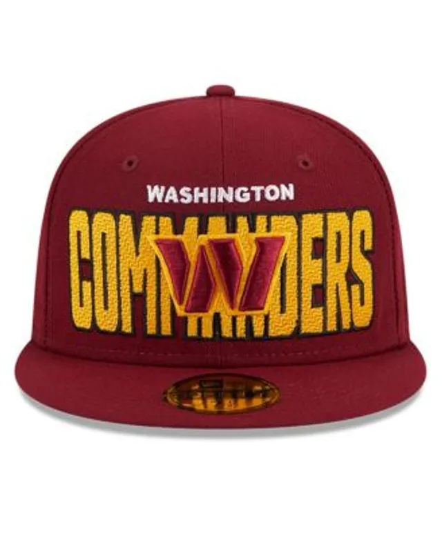 Lids Washington Commanders New Era Youth 2023 NFL Draft 9FORTY Adjustable  Hat - Stone/Burgundy