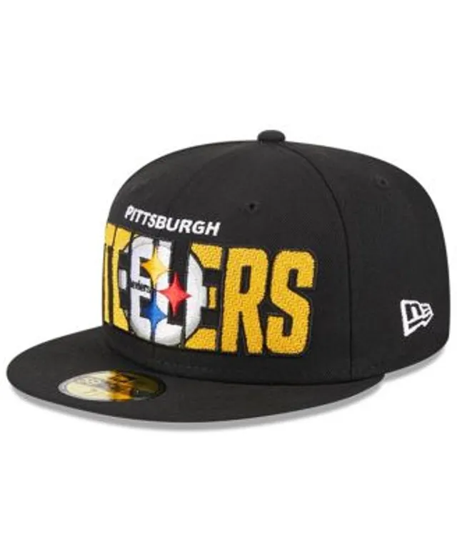 Steelers New Era 59FIFTY Low Profile 2023 Draft Hat - 7 1/2