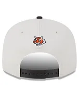 NFL Embroidered CINCINNATI BENGALS Black/White Adjustable Cap Hat