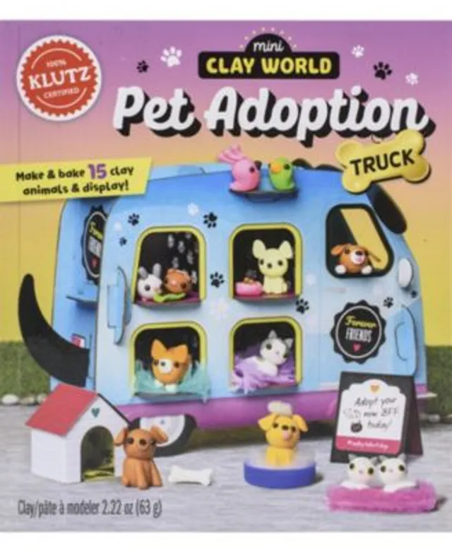 Klutz Mini Clay World Pet Adoption Truck Book Kit