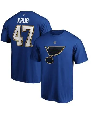 Men's Fanatics Branded Blue St. Louis Blues Premier Breakaway Heritage Blank Jersey, 2XL