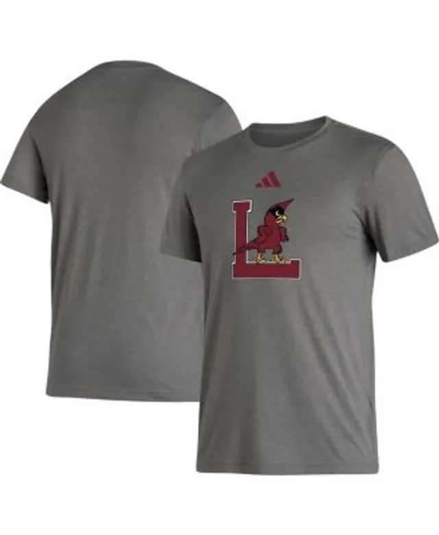 Men's adidas Red Louisville Cardinals Basketball Court Fresh T-Shirt