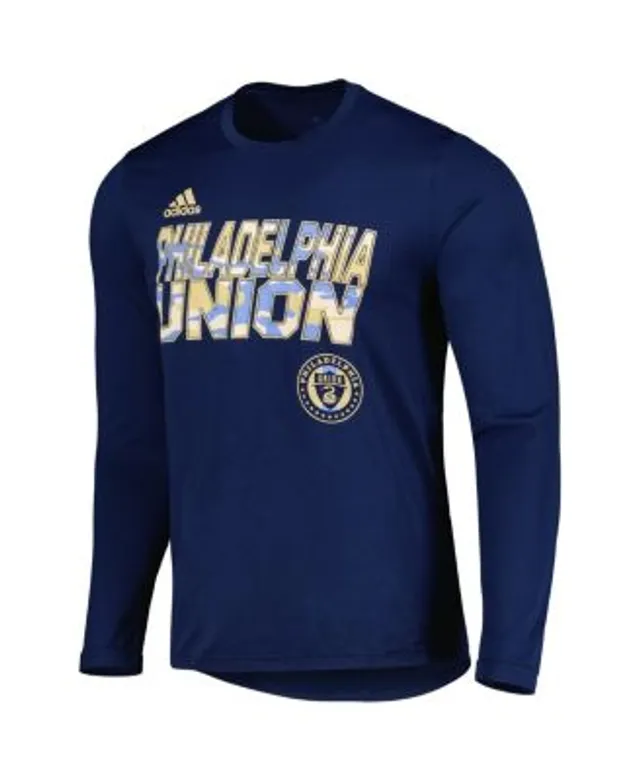 Men's adidas Navy Philadelphia Union Jersey Hook AEROREADY T-Shirt