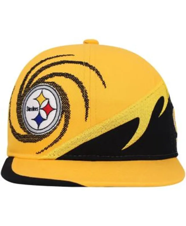 Lids Pittsburgh Steelers Mitchell & Ness Youth Shredder Adjustable Hat -  Black/Gold