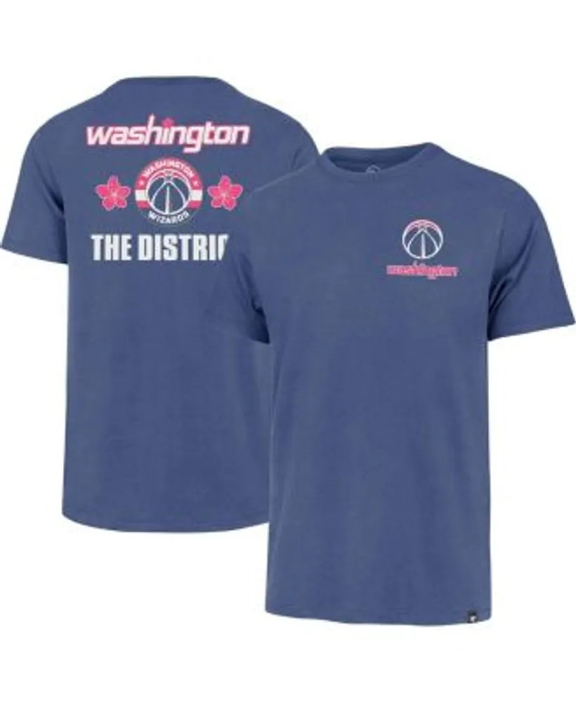 Men's '47 Blue Washington Wizards 2022/23 City Edition Backer Franklin  T-Shirt