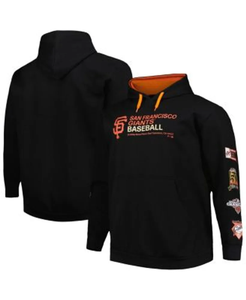 Profile Men's White, Black San Francisco Giants Big and Tall Sublimated  Polo Shirt