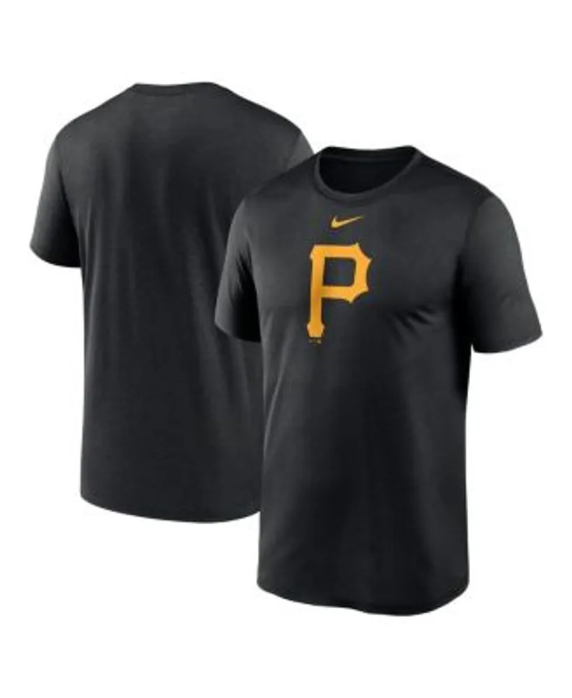 Men's Nike Gold Pittsburgh Pirates Large Logo Legend Performance T-Shirt