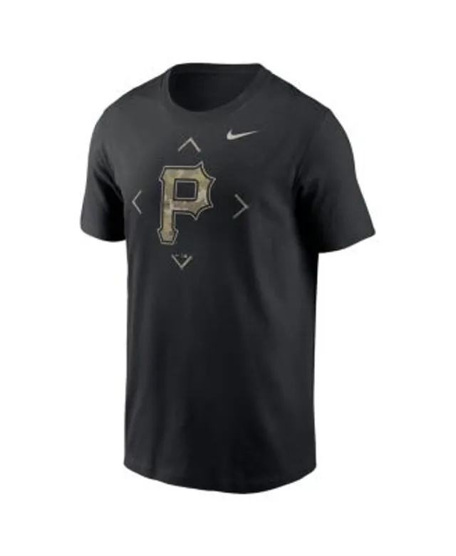 Men's Pittsburgh Pirates Nike Black Big & Tall Logo Legend Performance T- Shirt