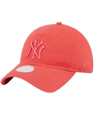 Men's New York Yankees New Era Red Lava Highlighter Logo 59FIFTY