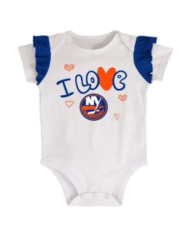 New York Giants Girls Newborn & Infant All The Love Bodysuit, Bib