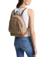 Michael Kors Signature Rhea Zip Medium Backpack - Macy's