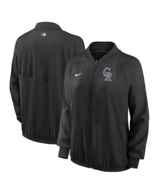 San Diego Padres Nike Women's Authentic Collection Team Raglan Performance  Full-Zip Jacket - Brown